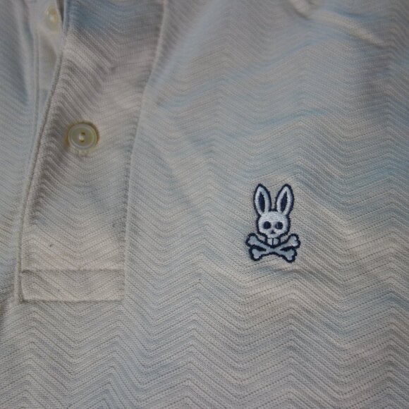 Psycho Bunny B6K924Y1PC 01/23 ID:20 100% Pima Cotton Made in Peru Size 6 Polo - Picture 2 of 15